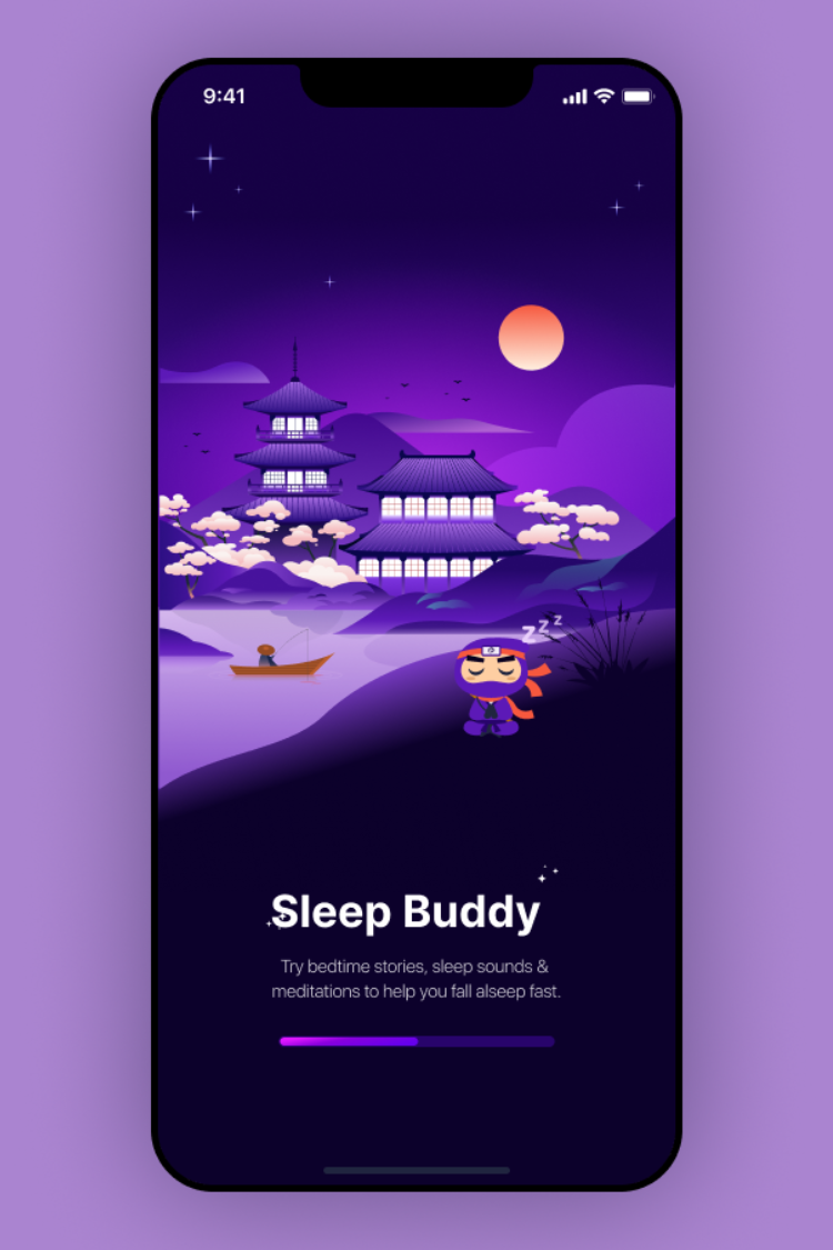 App home screen